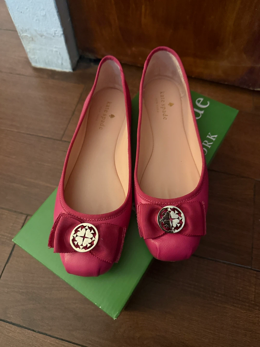 Kate Spade Pink Ballet Flats - Size 71/2
