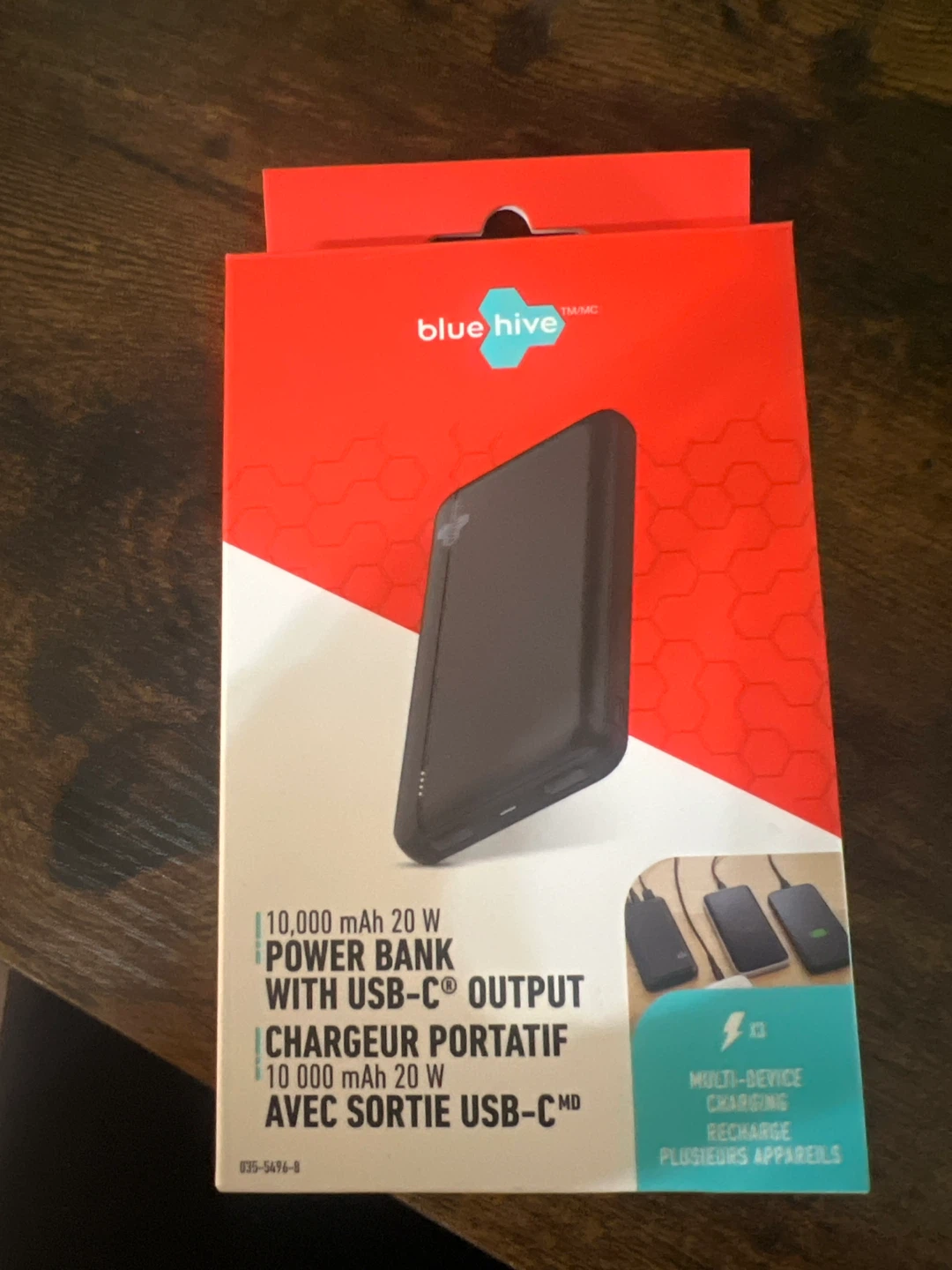 Blue Hive 10,000 mAh Power Bank - New