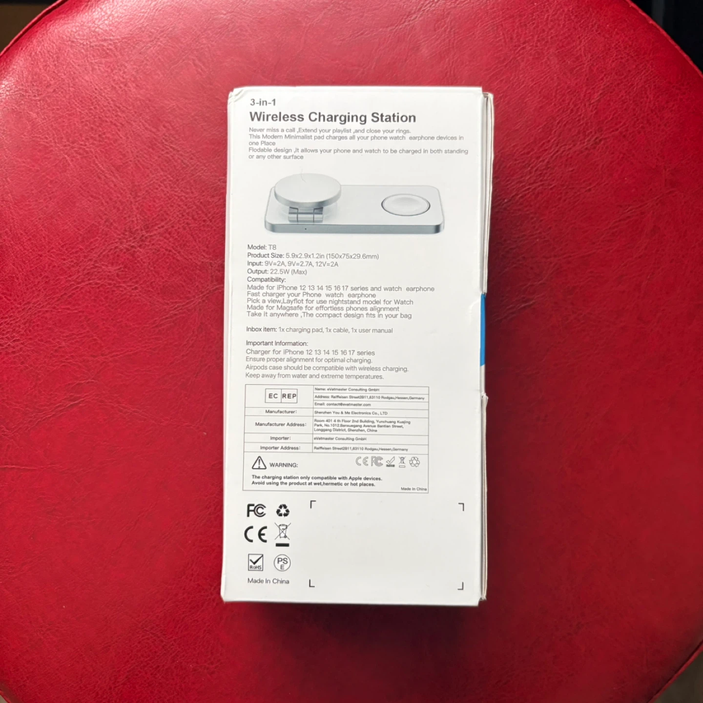 Compact Design 3-in-1 Wireless Charging Station - New! - photo 2