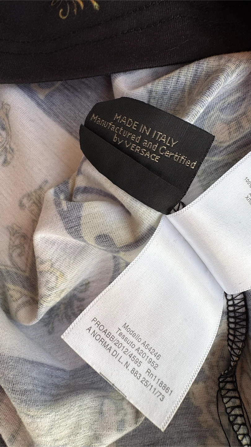 Versace Collection Zeus Print T-Shirt Men - photo 4