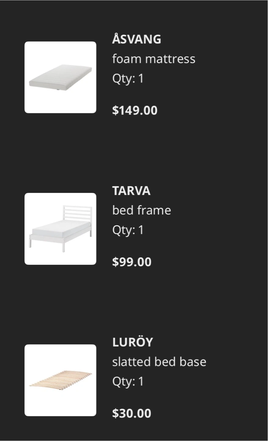 IKEA twin bed set - photo 4