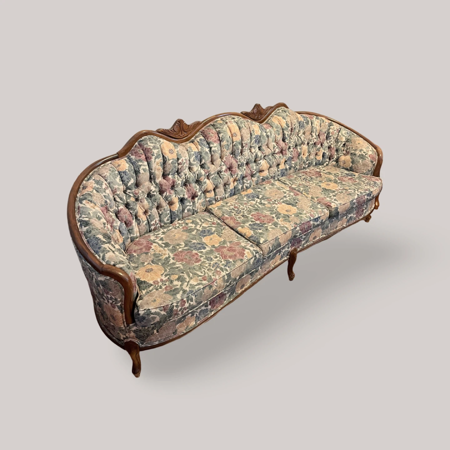 Floral Patterned 3 seat Sofa