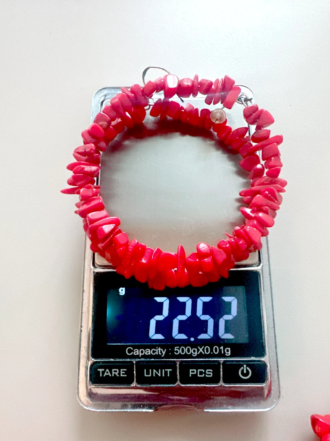 Red Coral Necklace, Bracelet & Earrings Set - photo 5