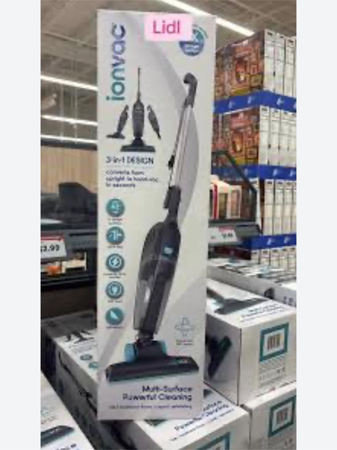 ionVac 3-in-1 Cordless Vacuum - New in Box!