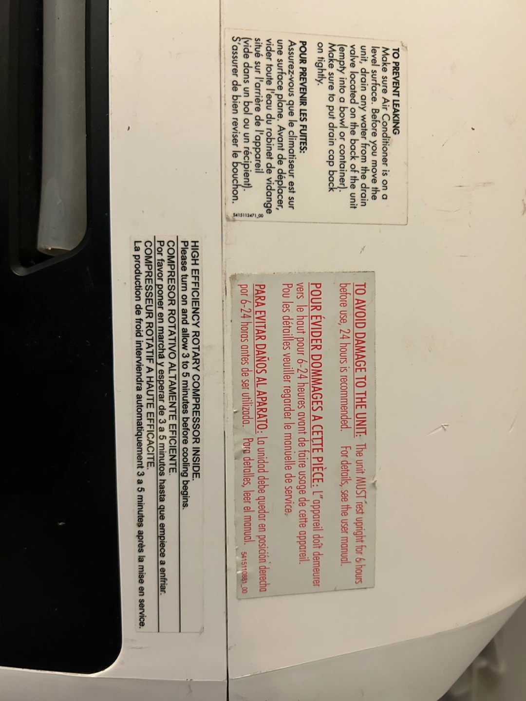 DeLonghi Pinguino Portable Air Conditioner - photo 3