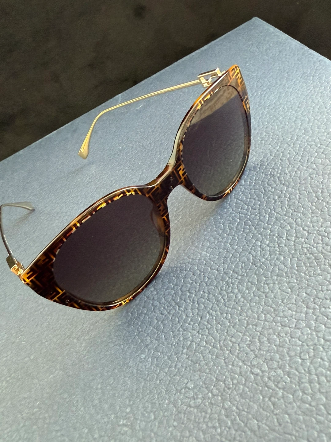 FENDI Brown Cat Eye Ladies Sunglasses Women