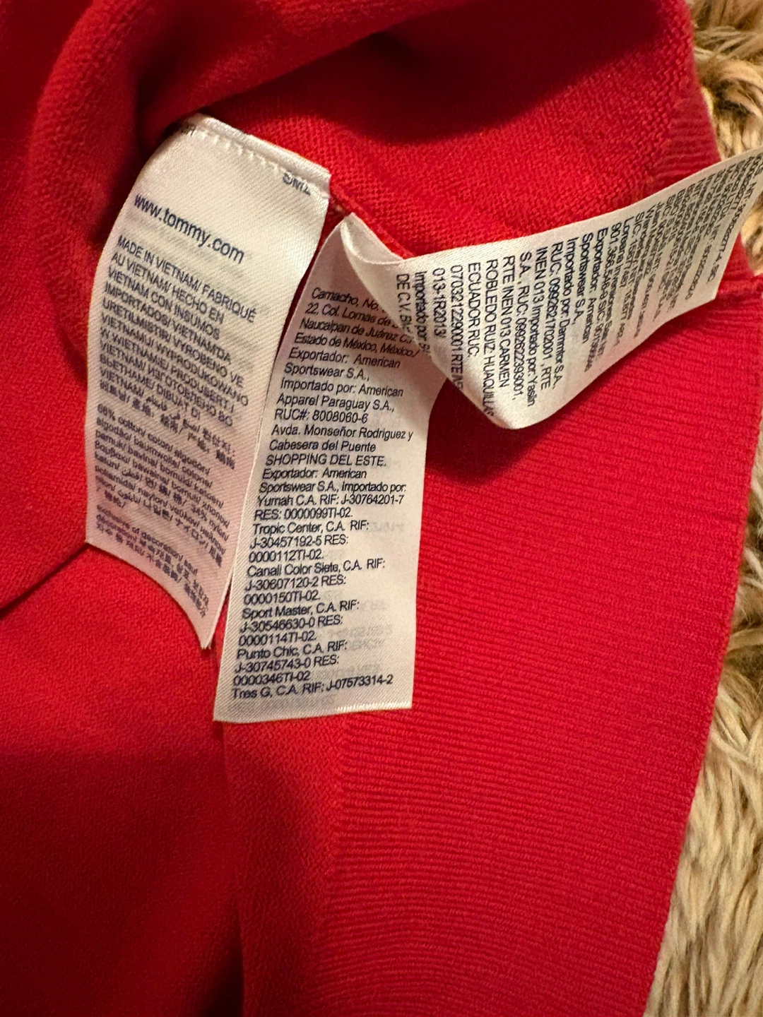 New Tommy Hilfiger Red Dress XL - photo 3