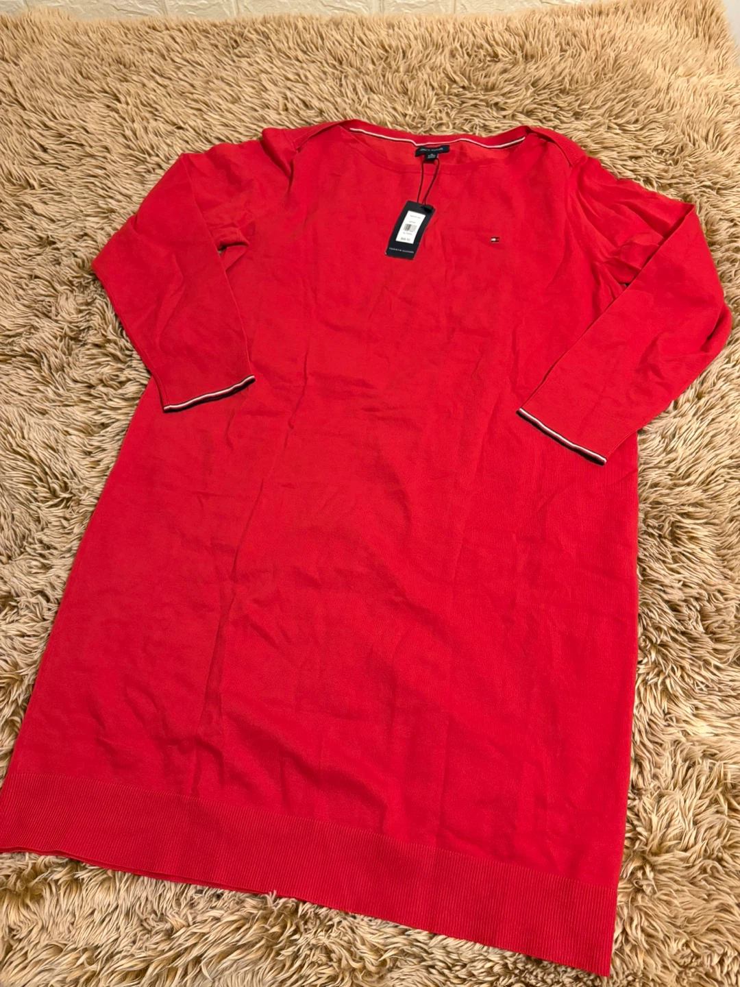 New Tommy Hilfiger Red Dress XL