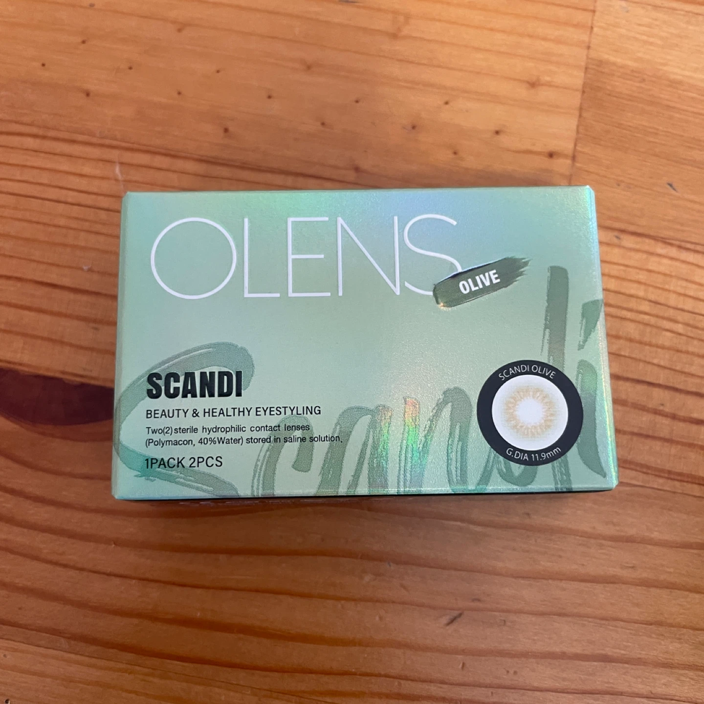 Olens Scandi Olive Contact Lenses