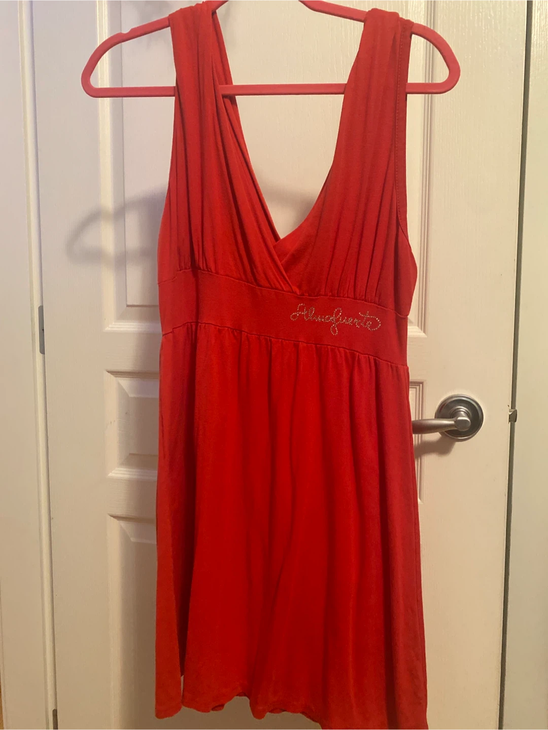 Comfy yet cute ITALIAN Red Dress
