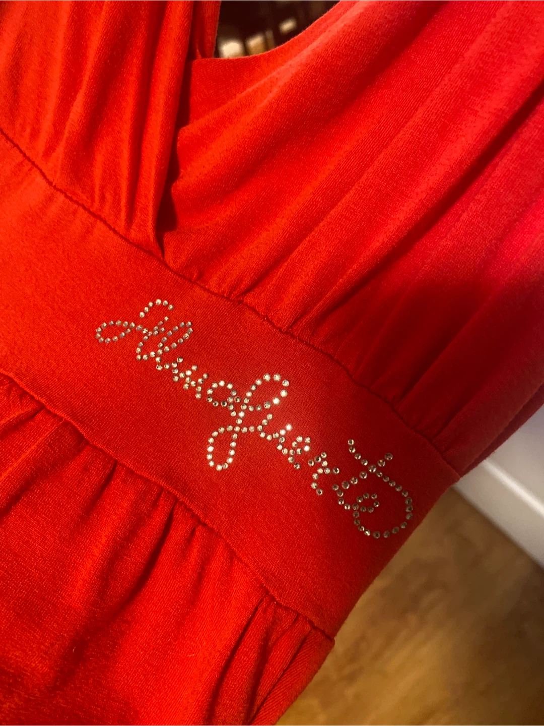 Comfy yet cute ITALIAN Red Dress - photo 2