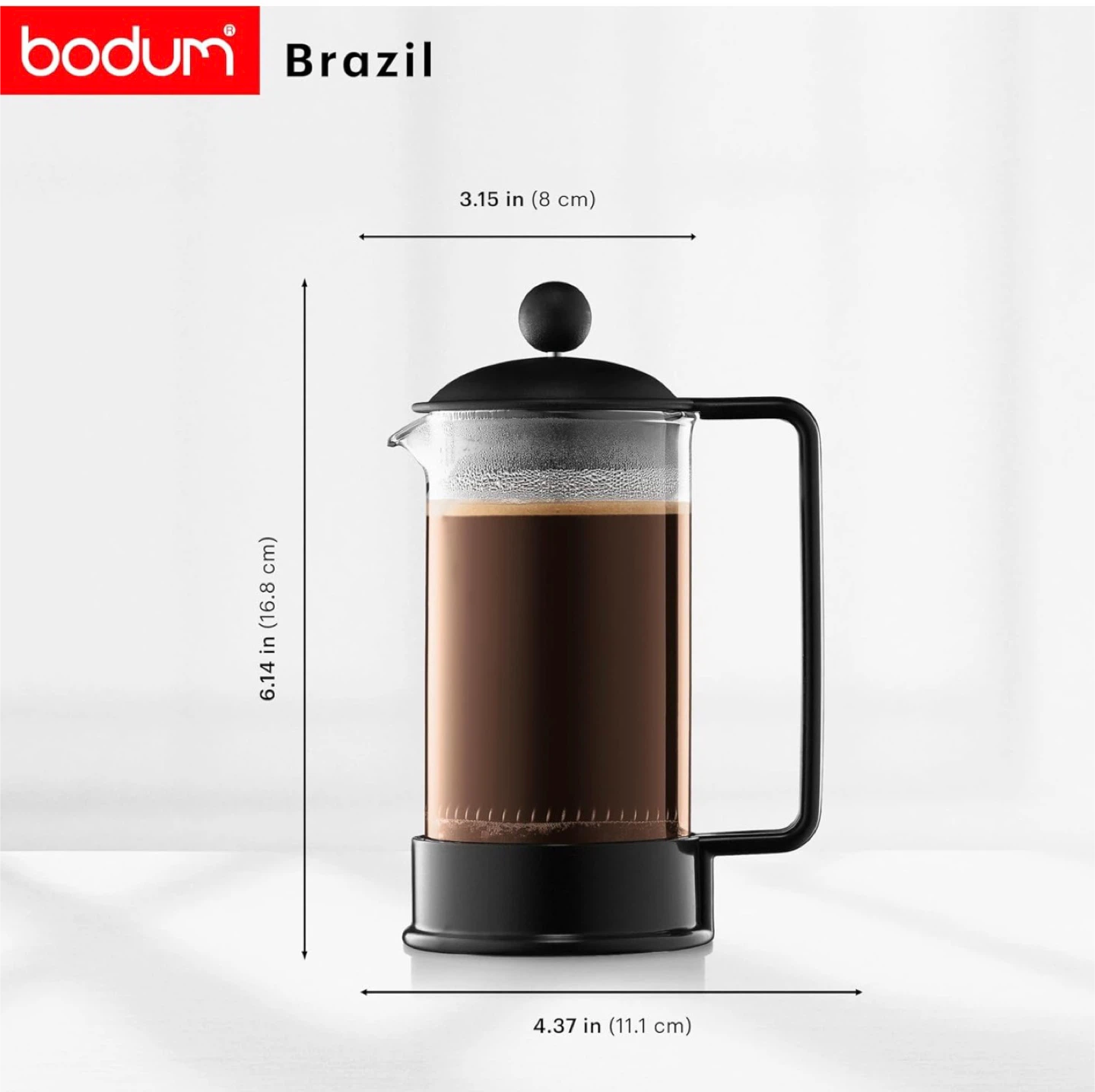☕️Bodum Brazil French Press Coffee & Tea Maker *Great Condition* - photo 2