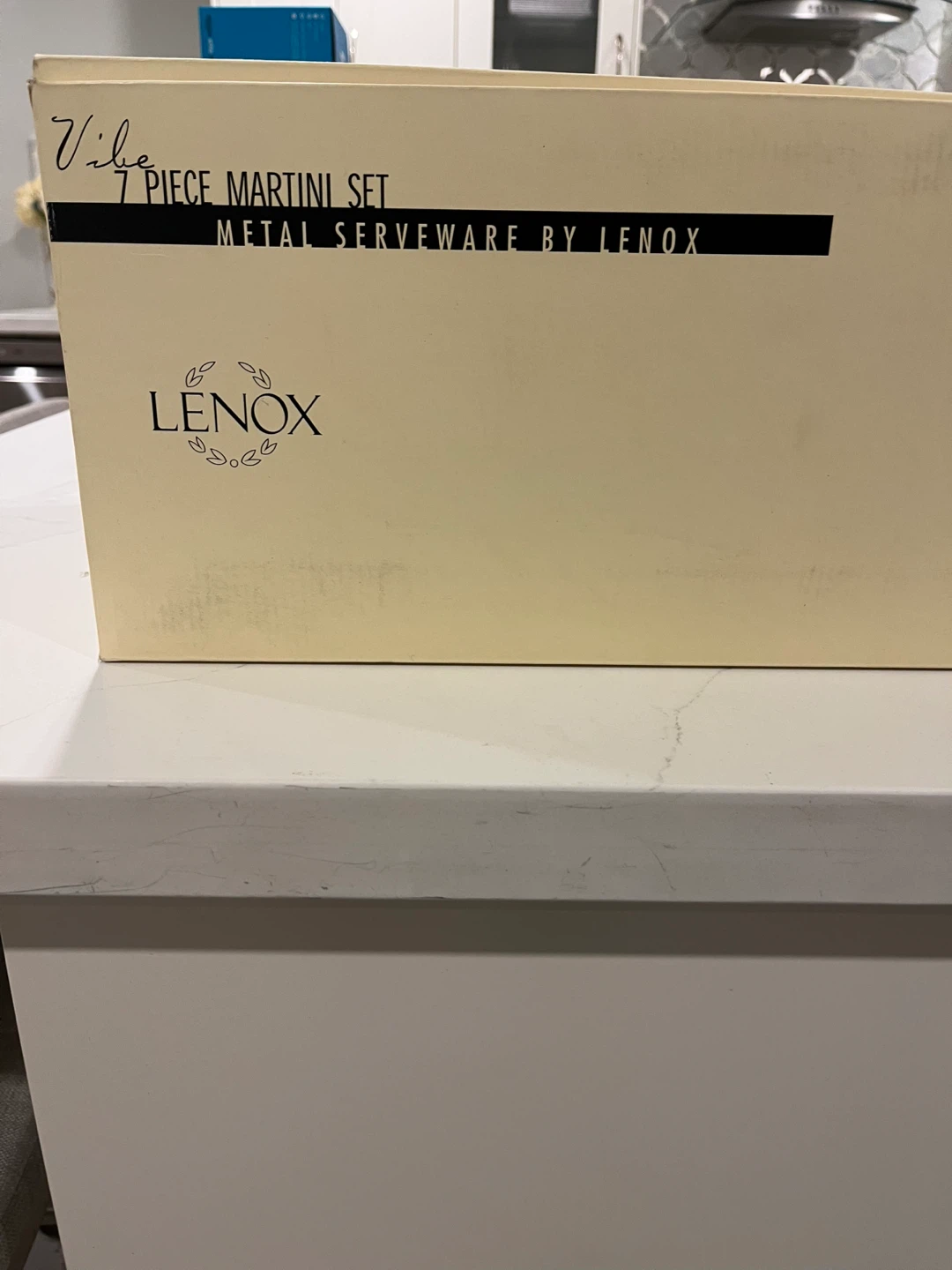 Lenox Vibe 7-Piece Martini Set - New in Box! - photo 2