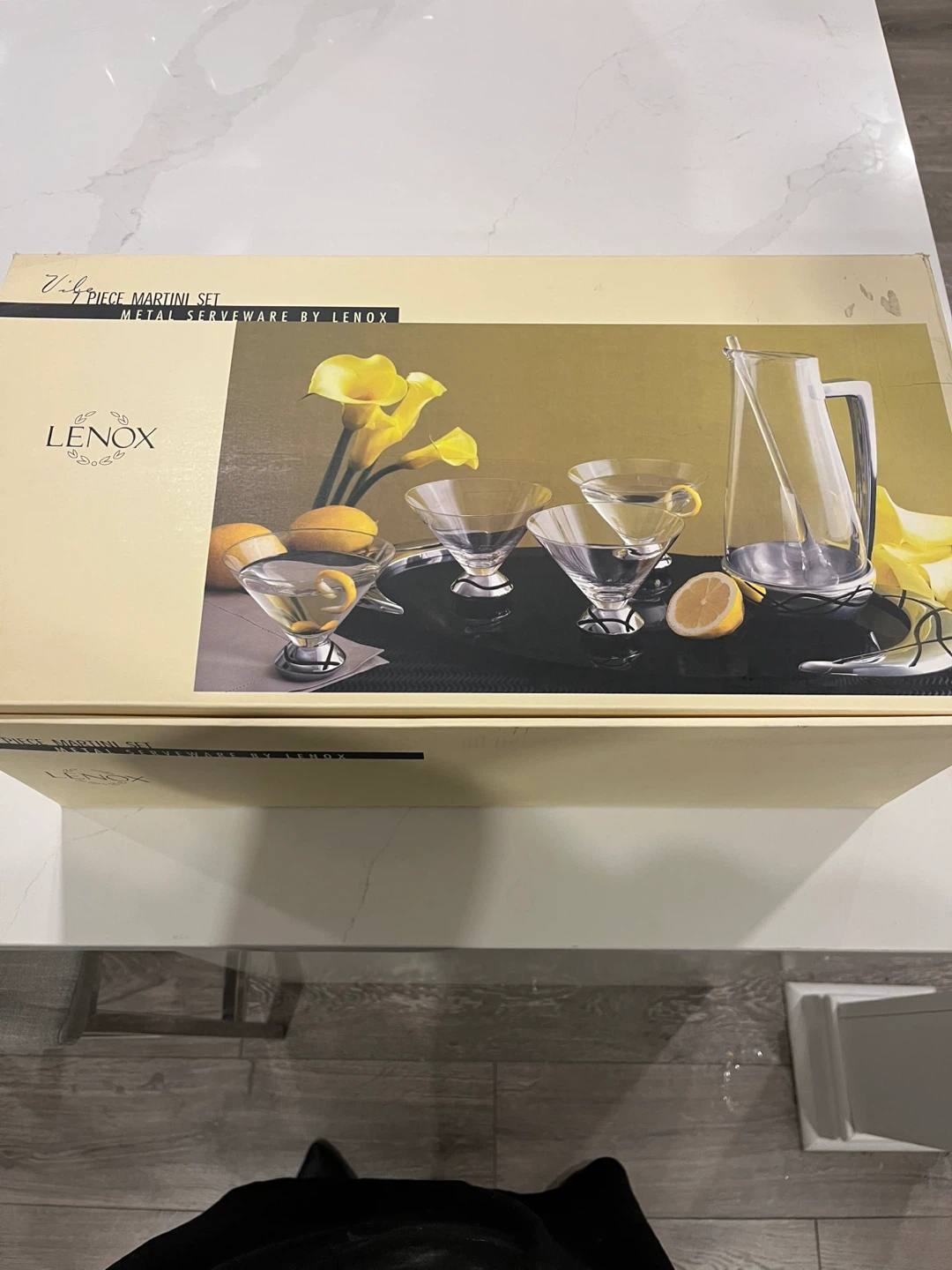 Lenox Vibe 7-Piece Martini Set - New in Box!