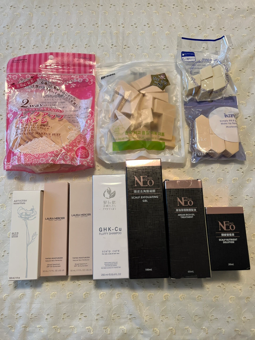 Mixed Beauty Products and hair  treatments bundles