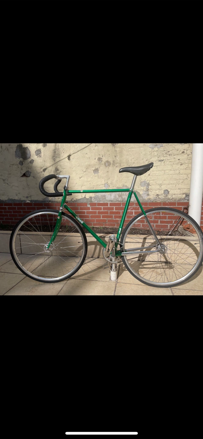 Cinelli Track Bike - Green - photo 3