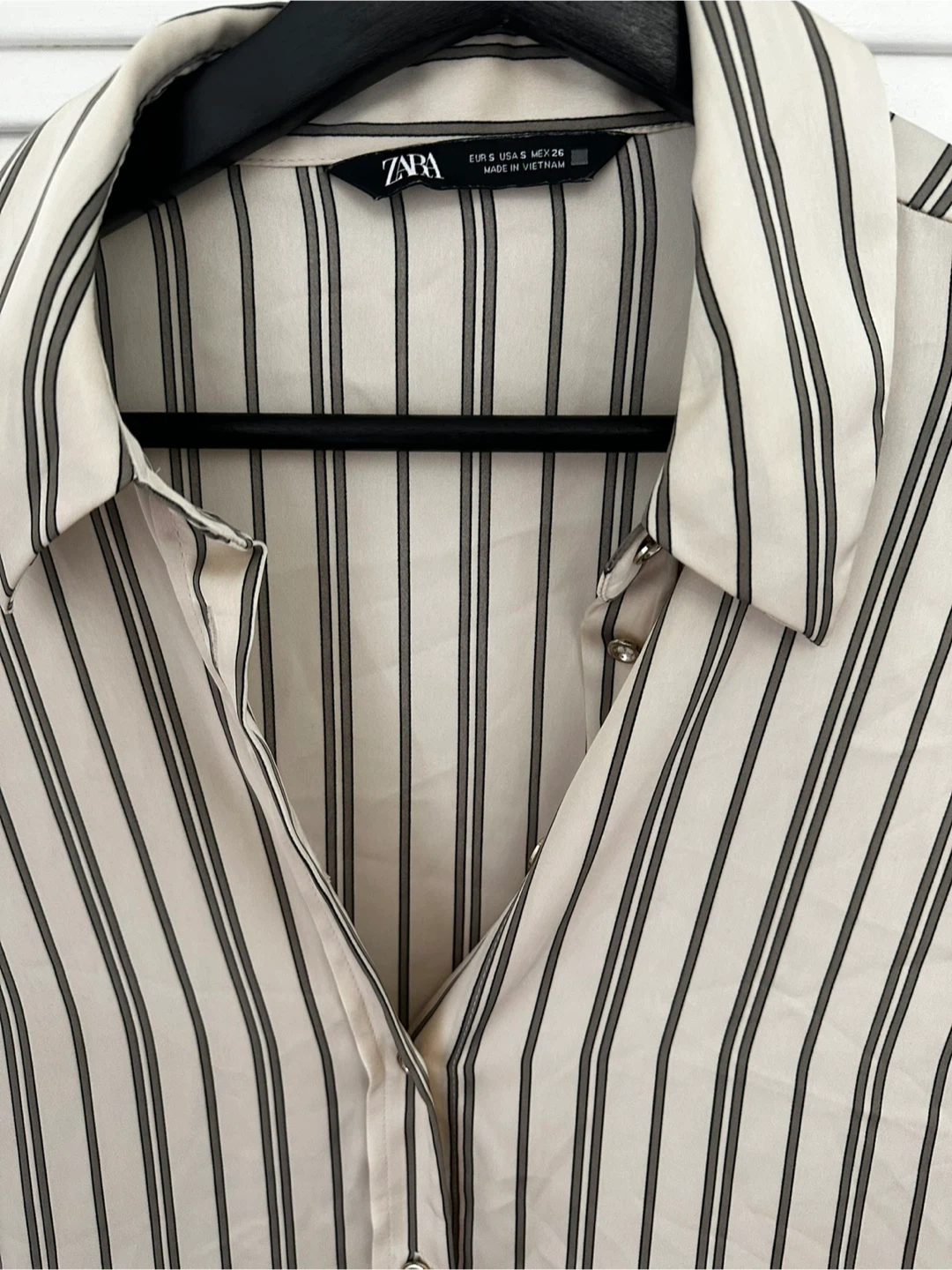 ZARA Striped Blouse - Size S - photo 3