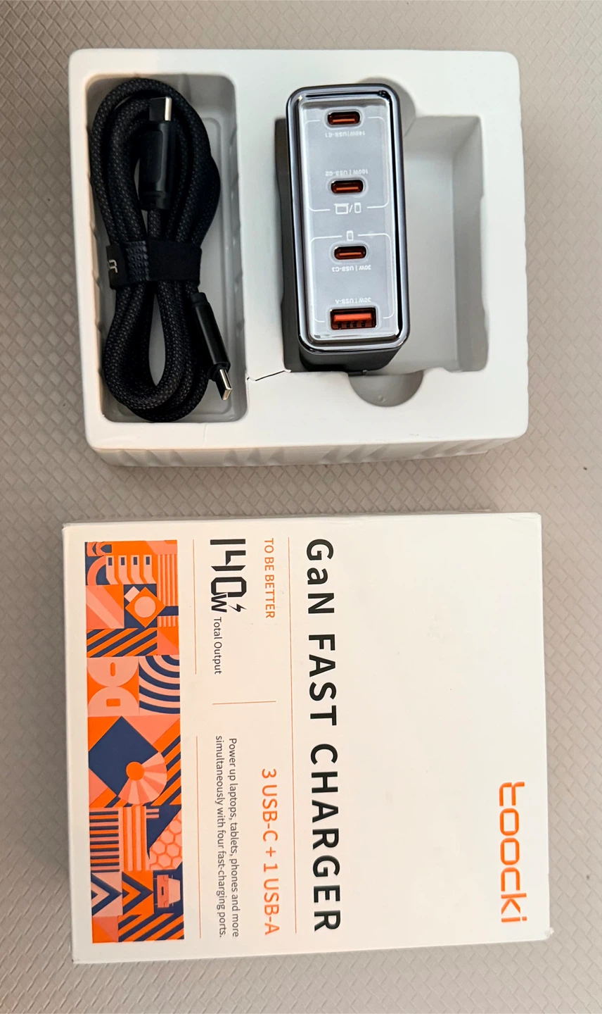 Toocki 140W GaN Fast Charger (New)