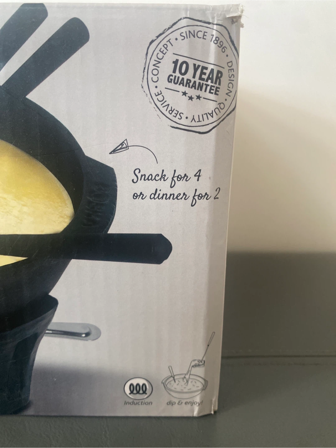 Boska Cast Iron Cheese Fondue Set Party Pro - New in Box! - photo 3