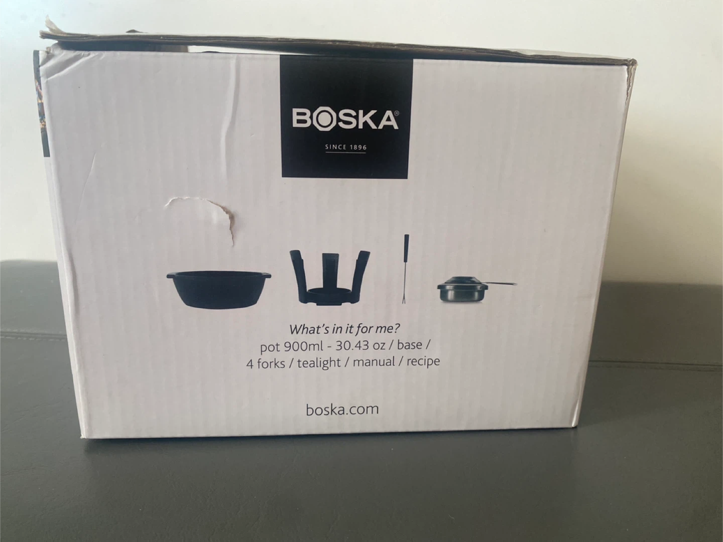 Boska Cast Iron Cheese Fondue Set Party Pro - New in Box! - photo 5
