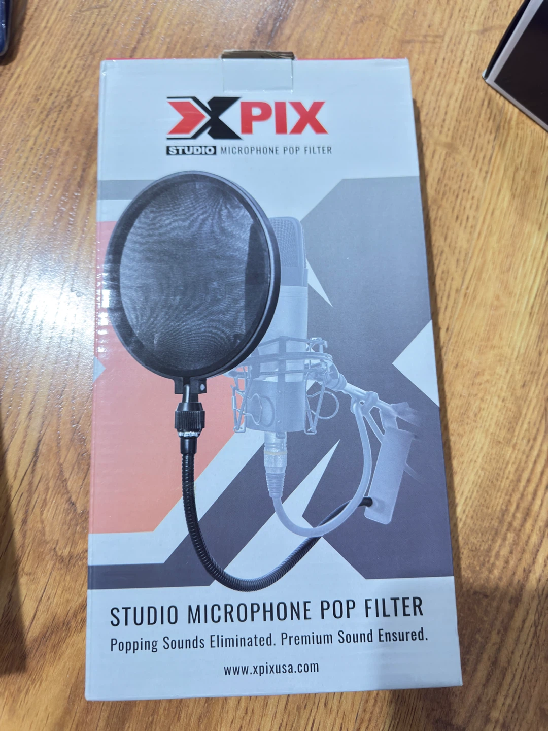 XPIX Studio Microphone Pop Filter - New in Box!