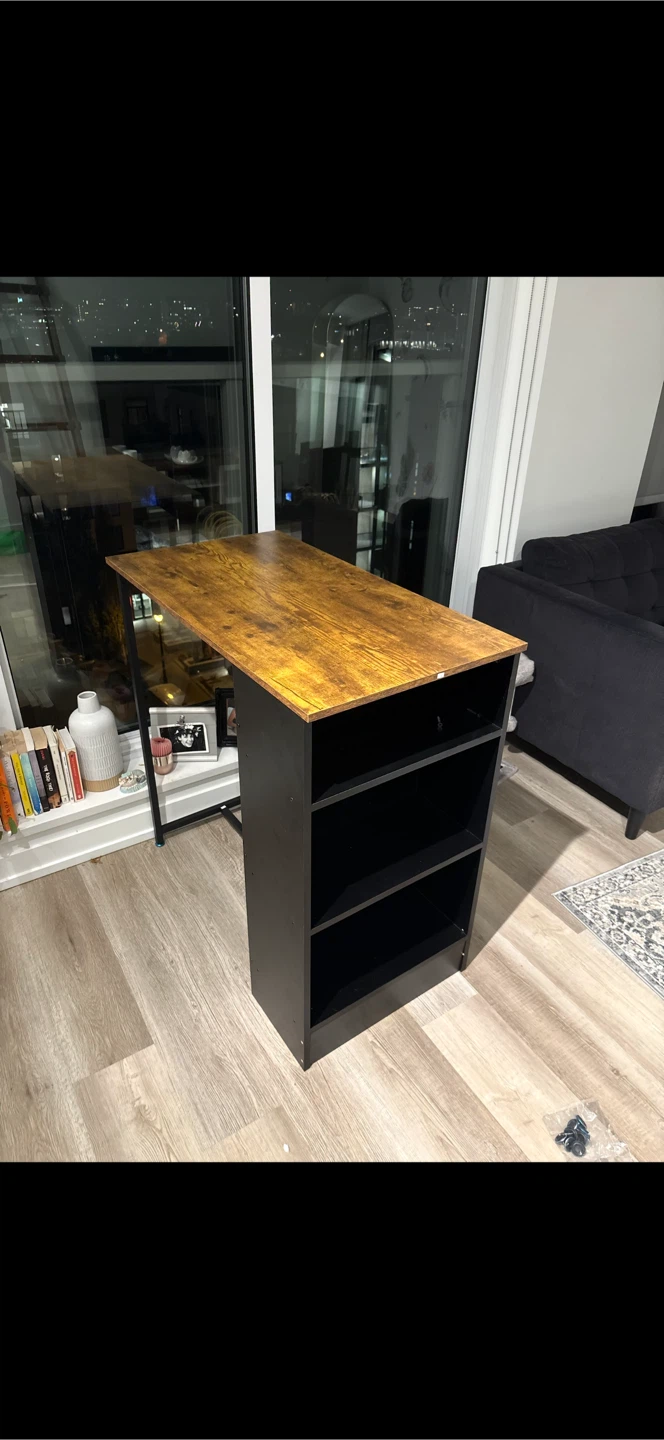 Bar Table with Storage