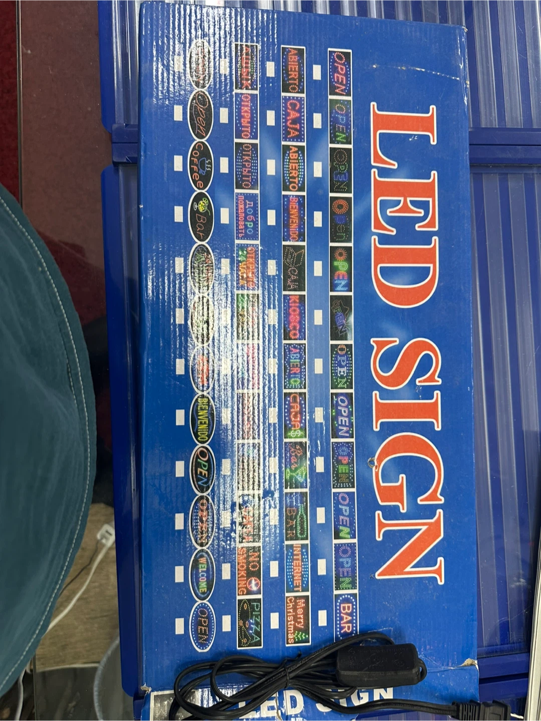 LED Sign - New in Box! - photo 3
