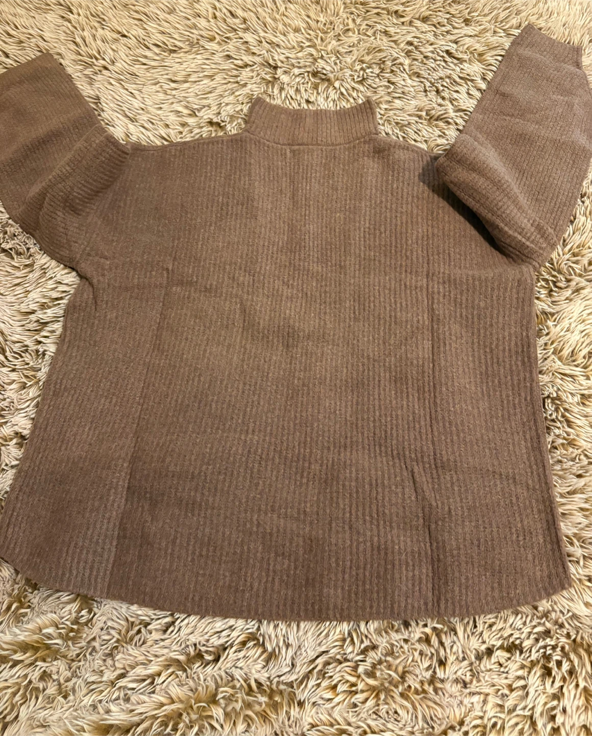 Amazon Essentials Brown Half-Zip Sweater - photo 4