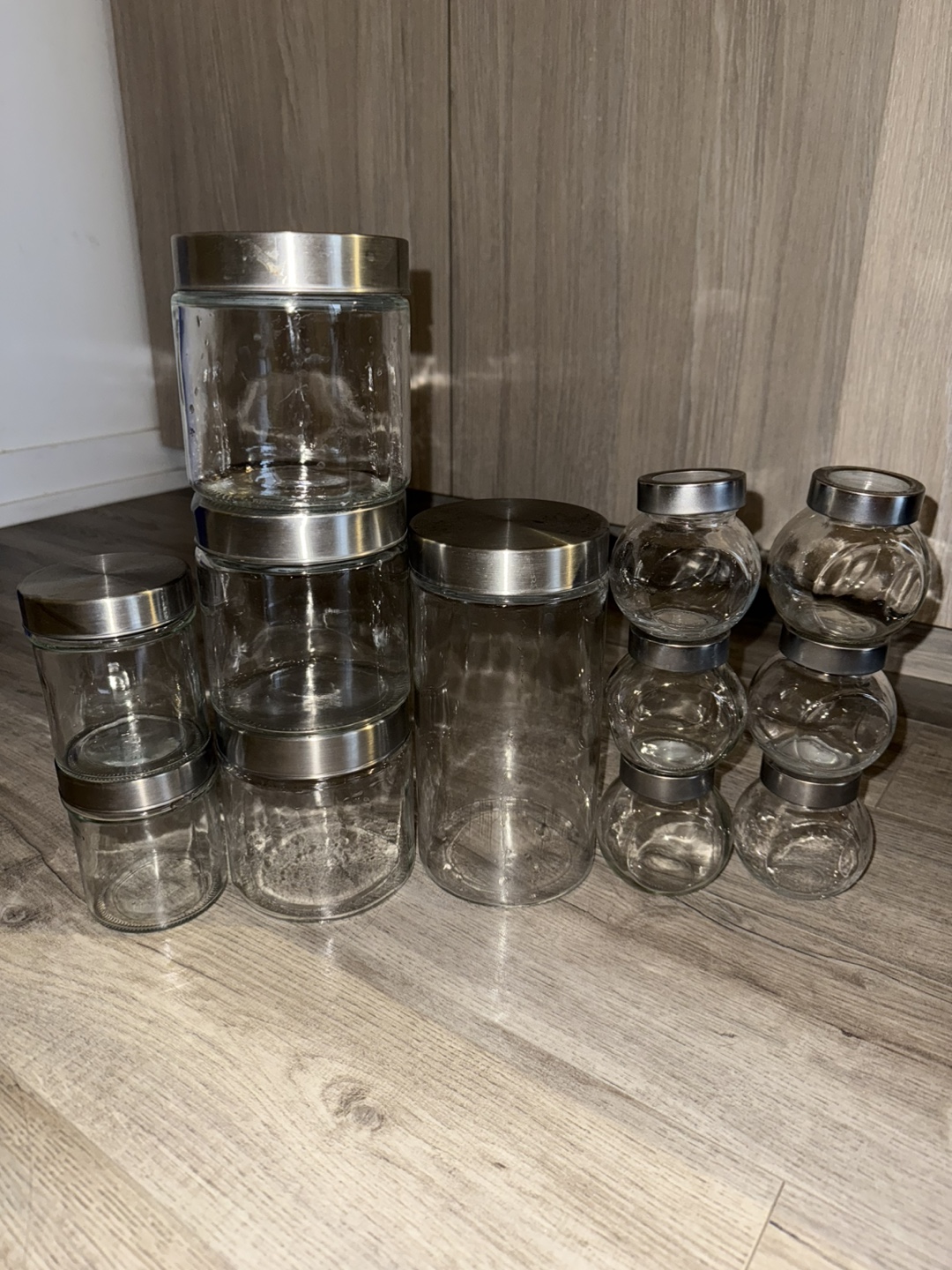 Glass Storage Jars