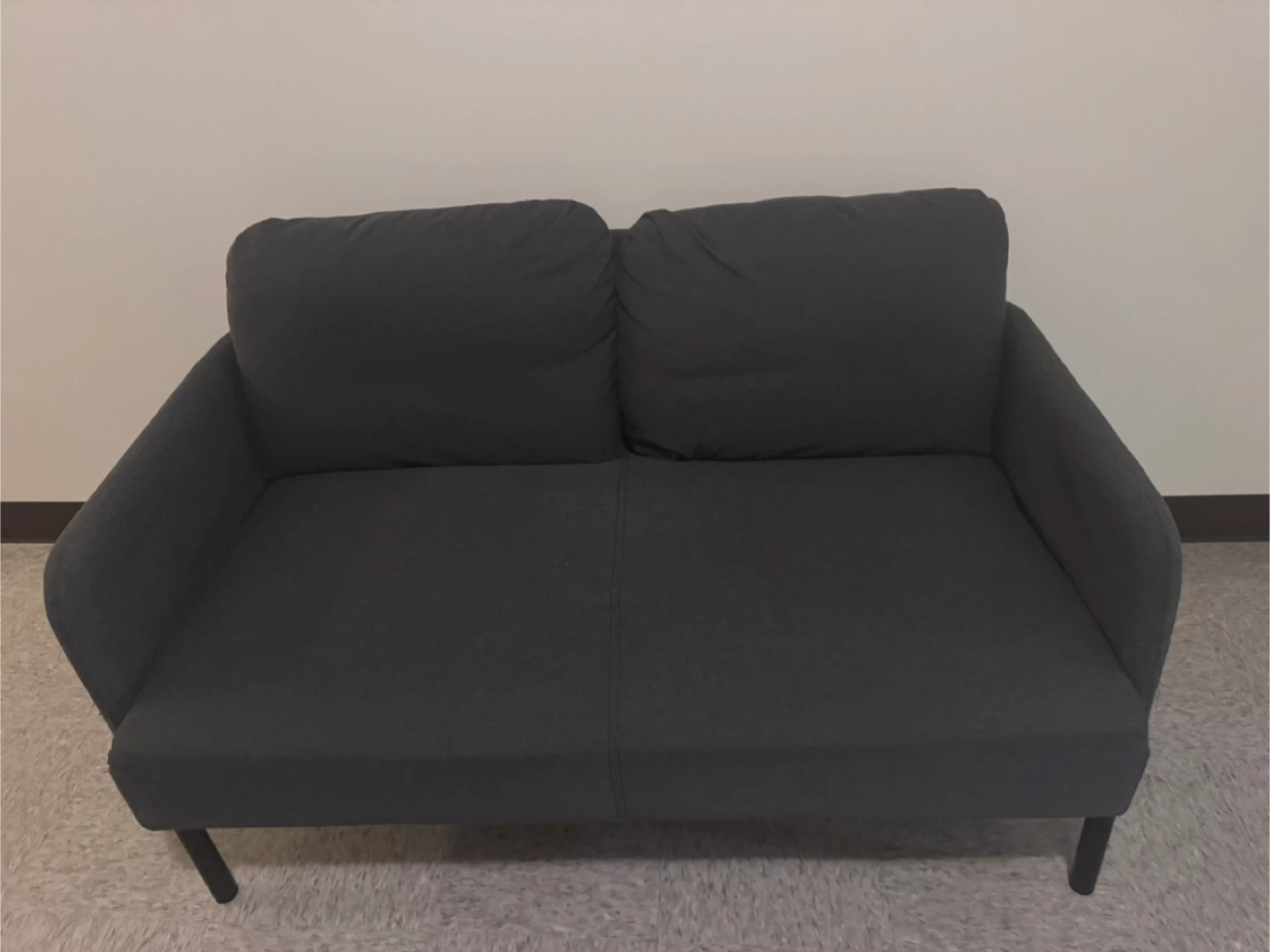Dark blue 2-Seat Sofa - Some Wear