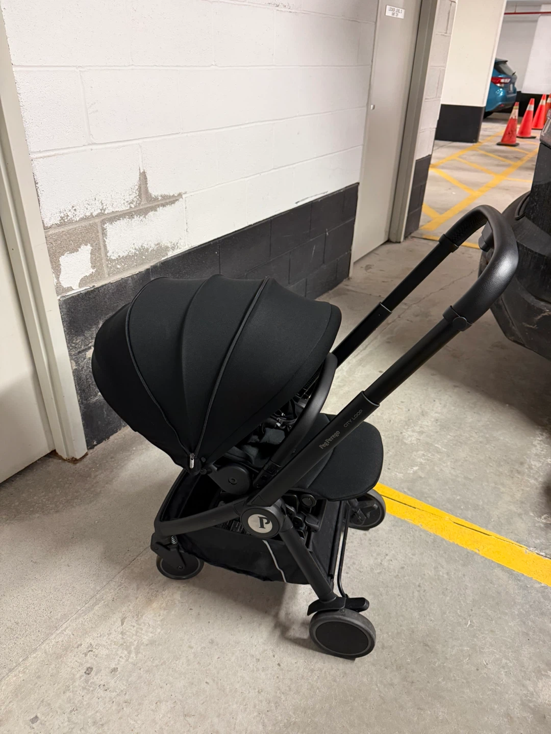 Bnib Peg Perego City Black Stroller