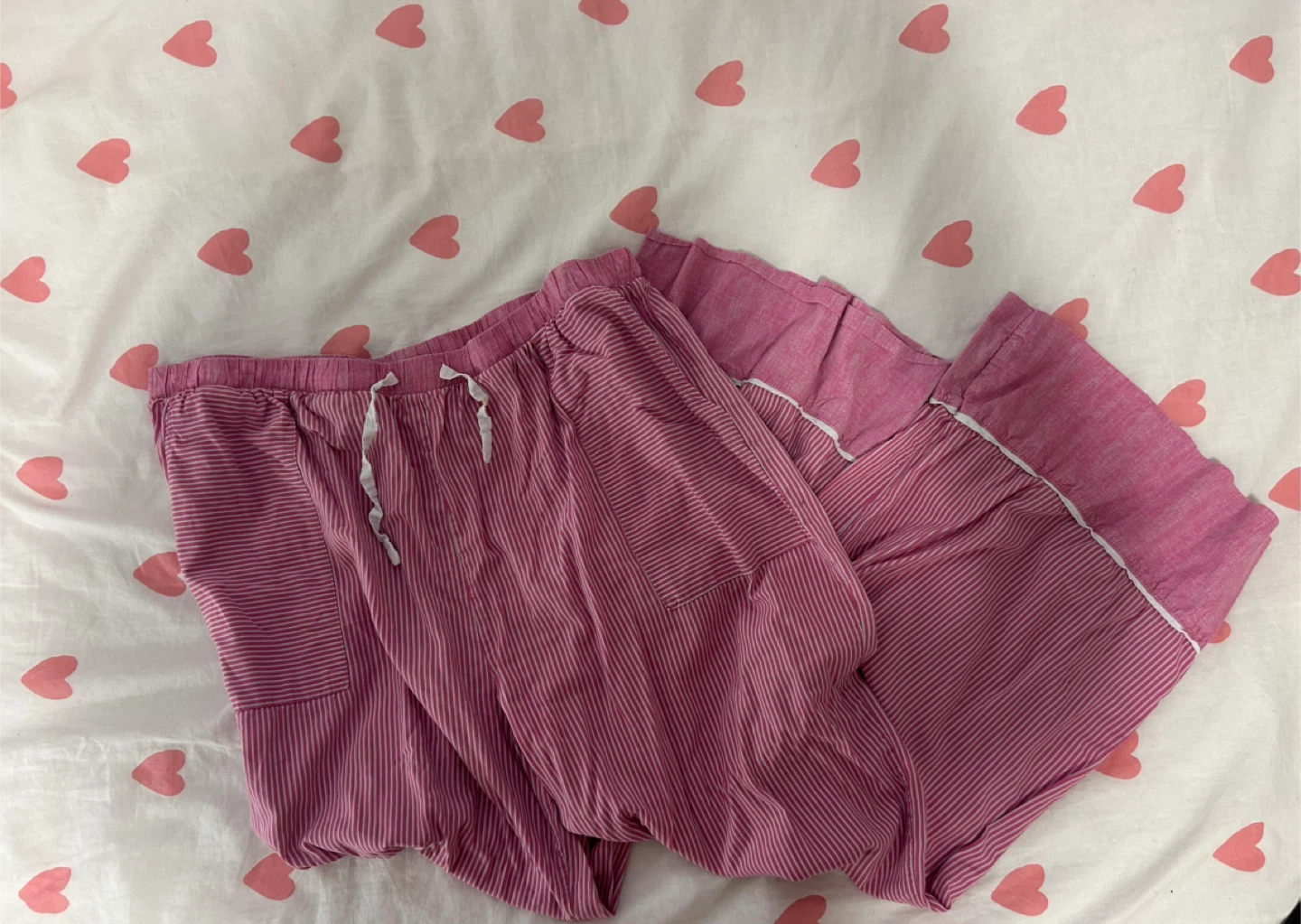 DKNY Pink Striped Pajama Set - photo 3