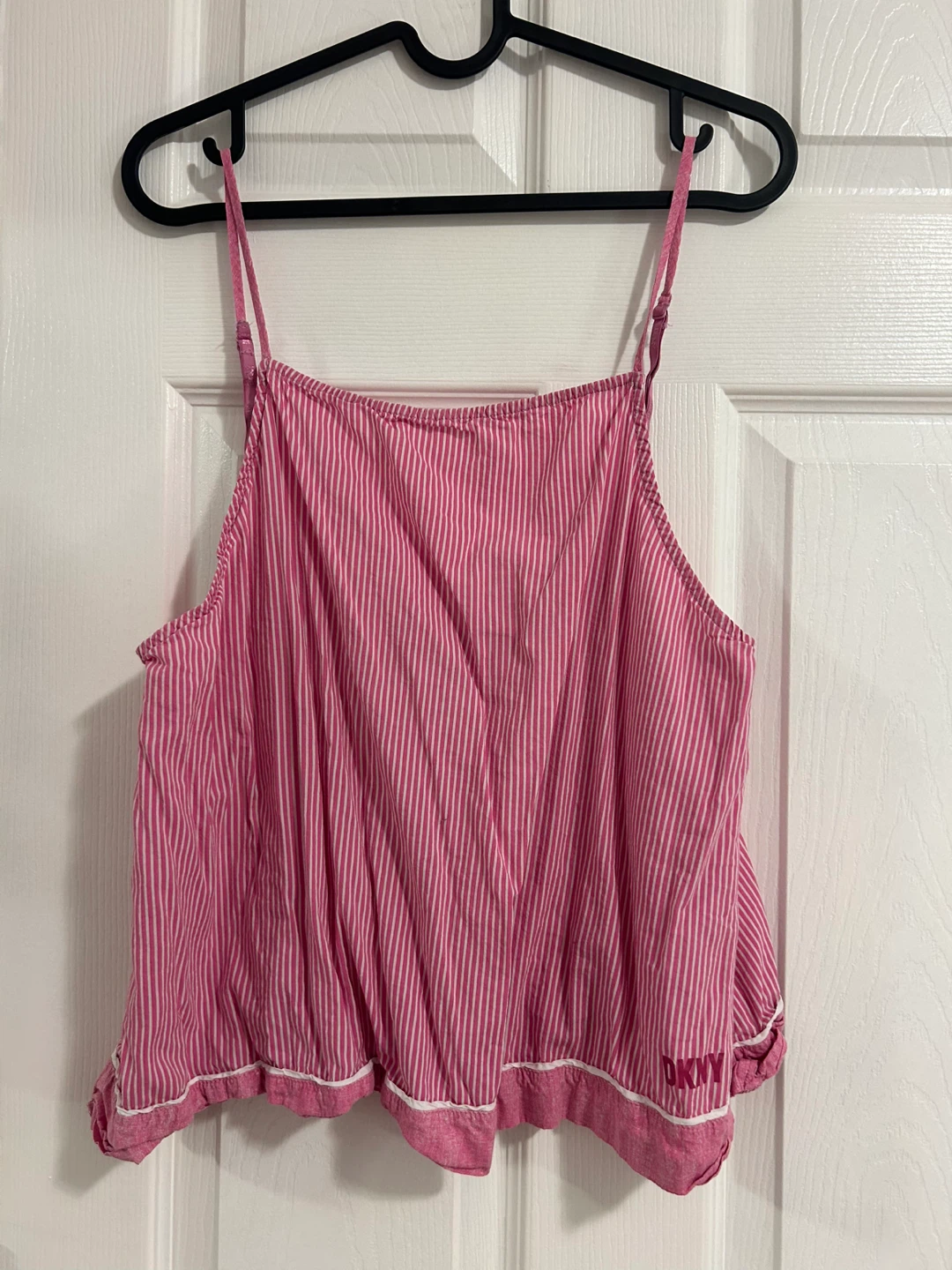 DKNY Pink Striped Pajama Set - photo 4