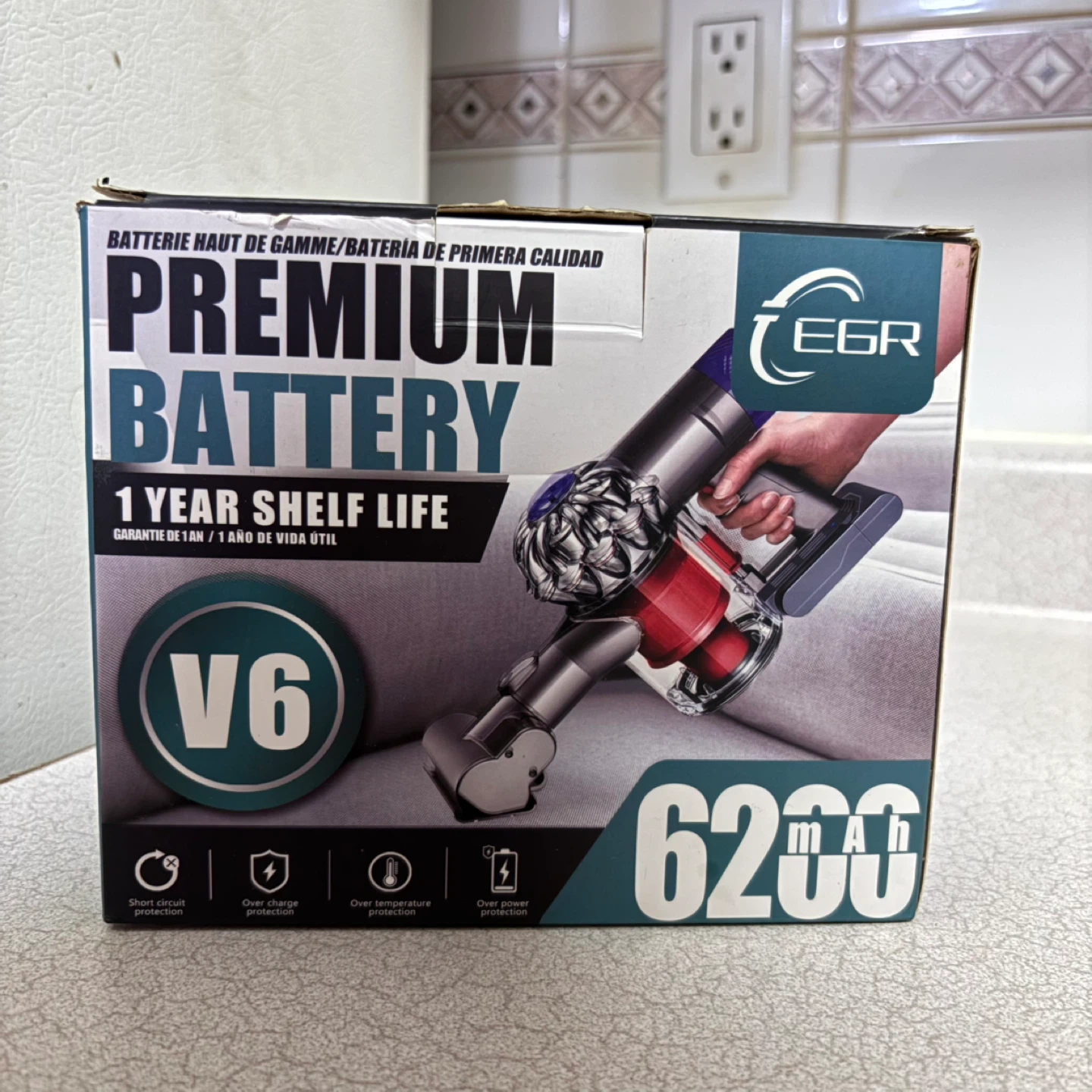 EGR Premium V6 Vacuum Battery + Filters