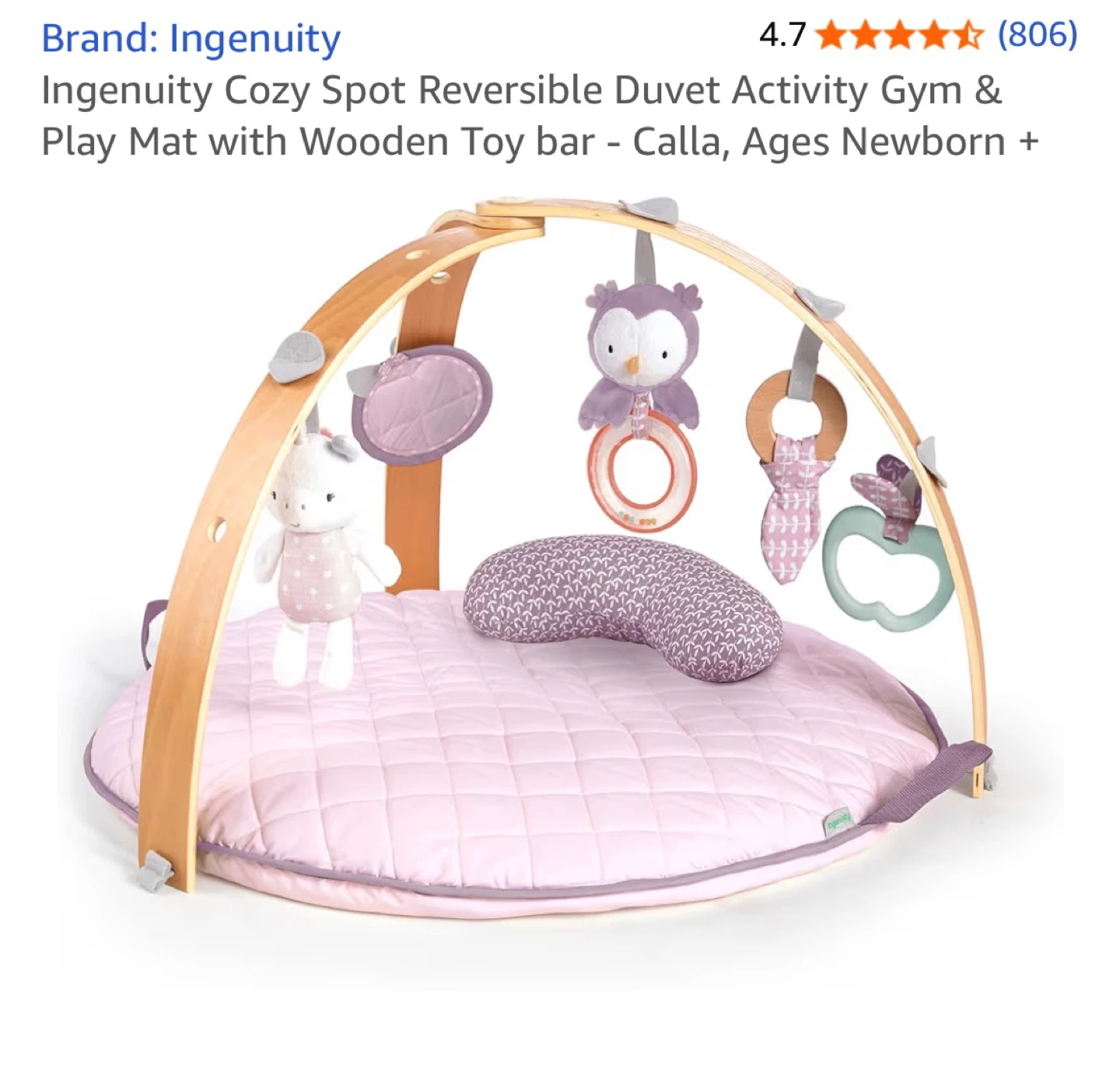 Ingenuity Activity Gym & Play Mat - photo 2