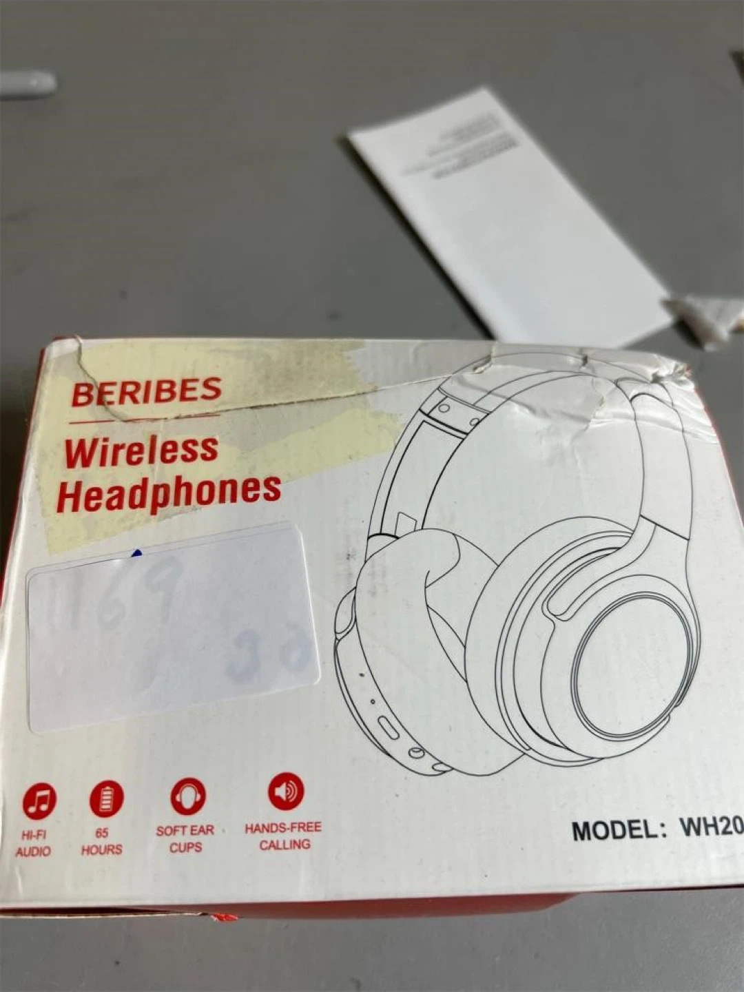 Beribes WH203 Wireless Headphones - Like New! - photo 5