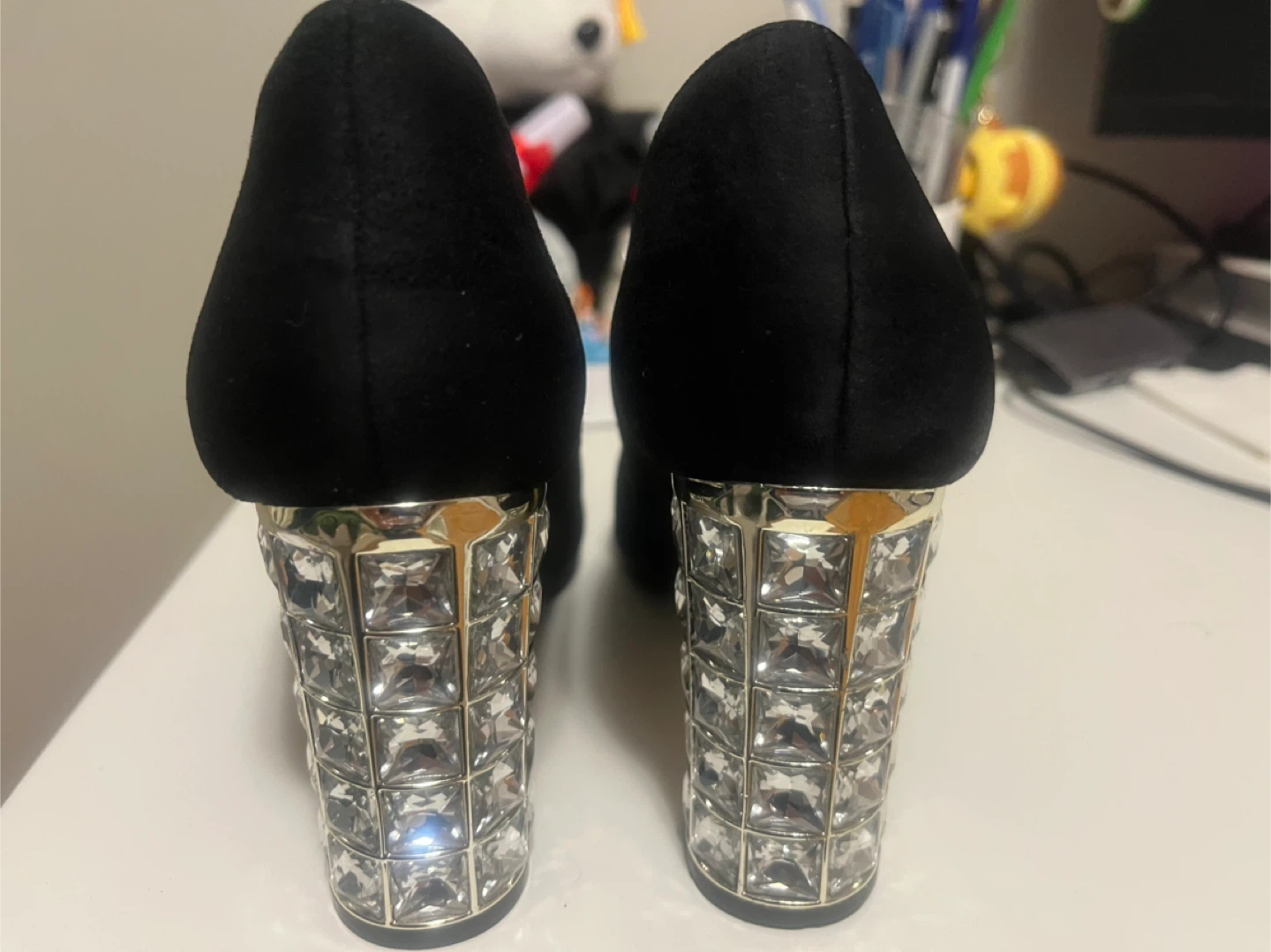 Dune London Black Heels
