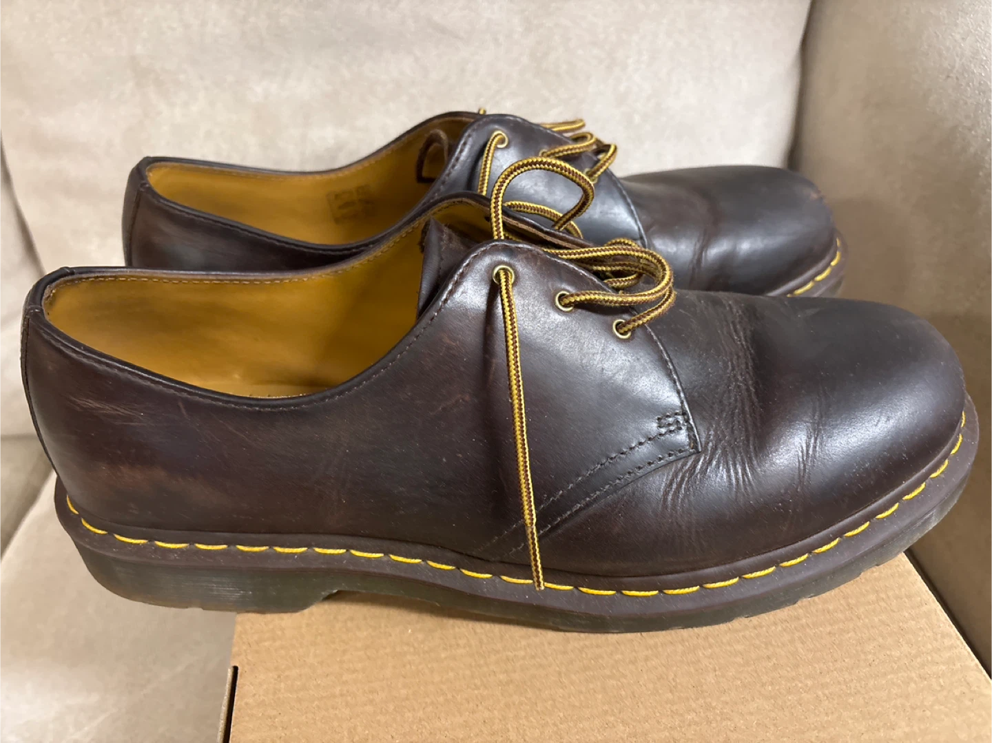 Dr. Martens brown Industrial Full Grain US 14 - photo 3