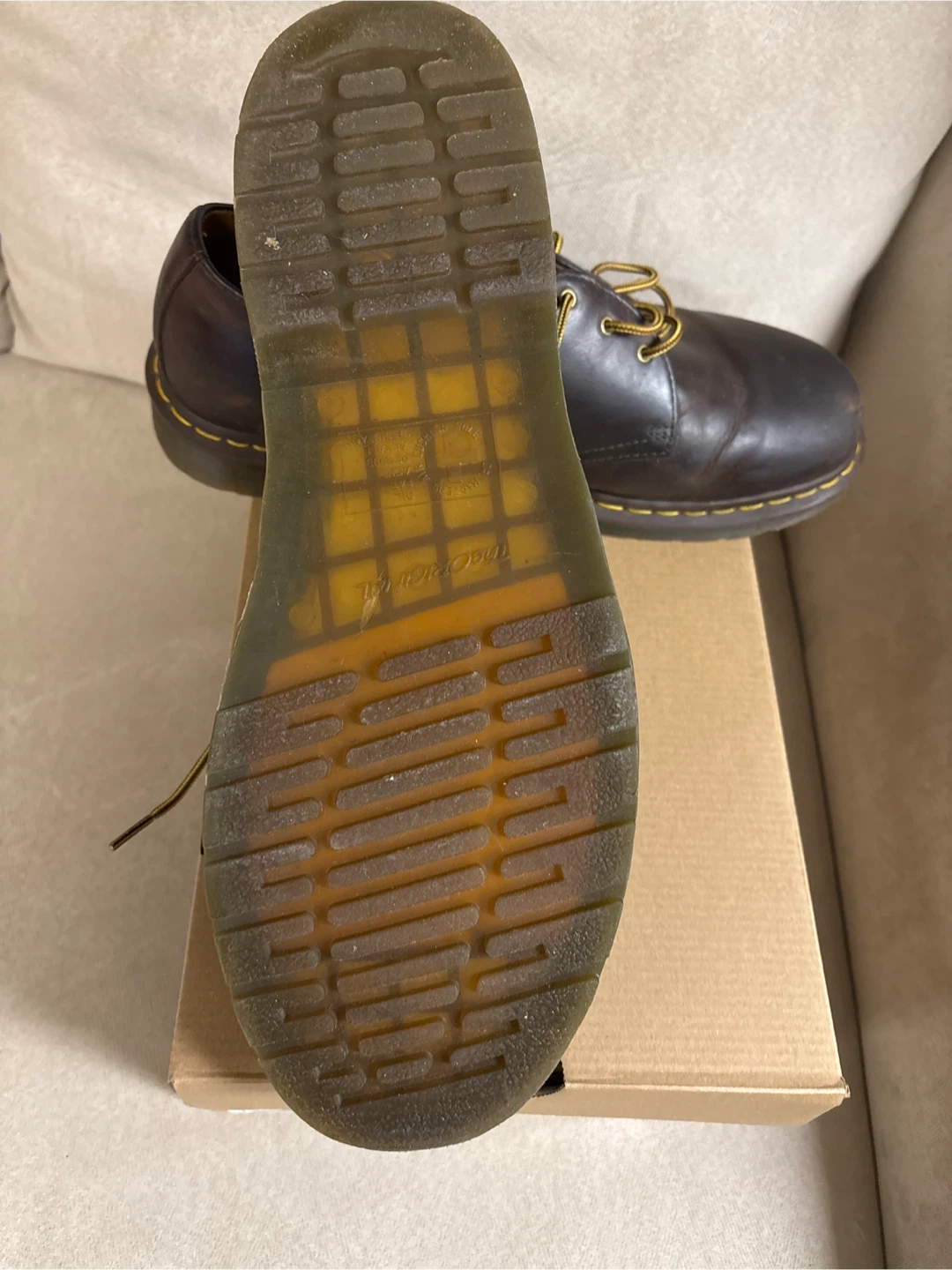 Dr. Martens brown Industrial Full Grain US 14 - photo 4