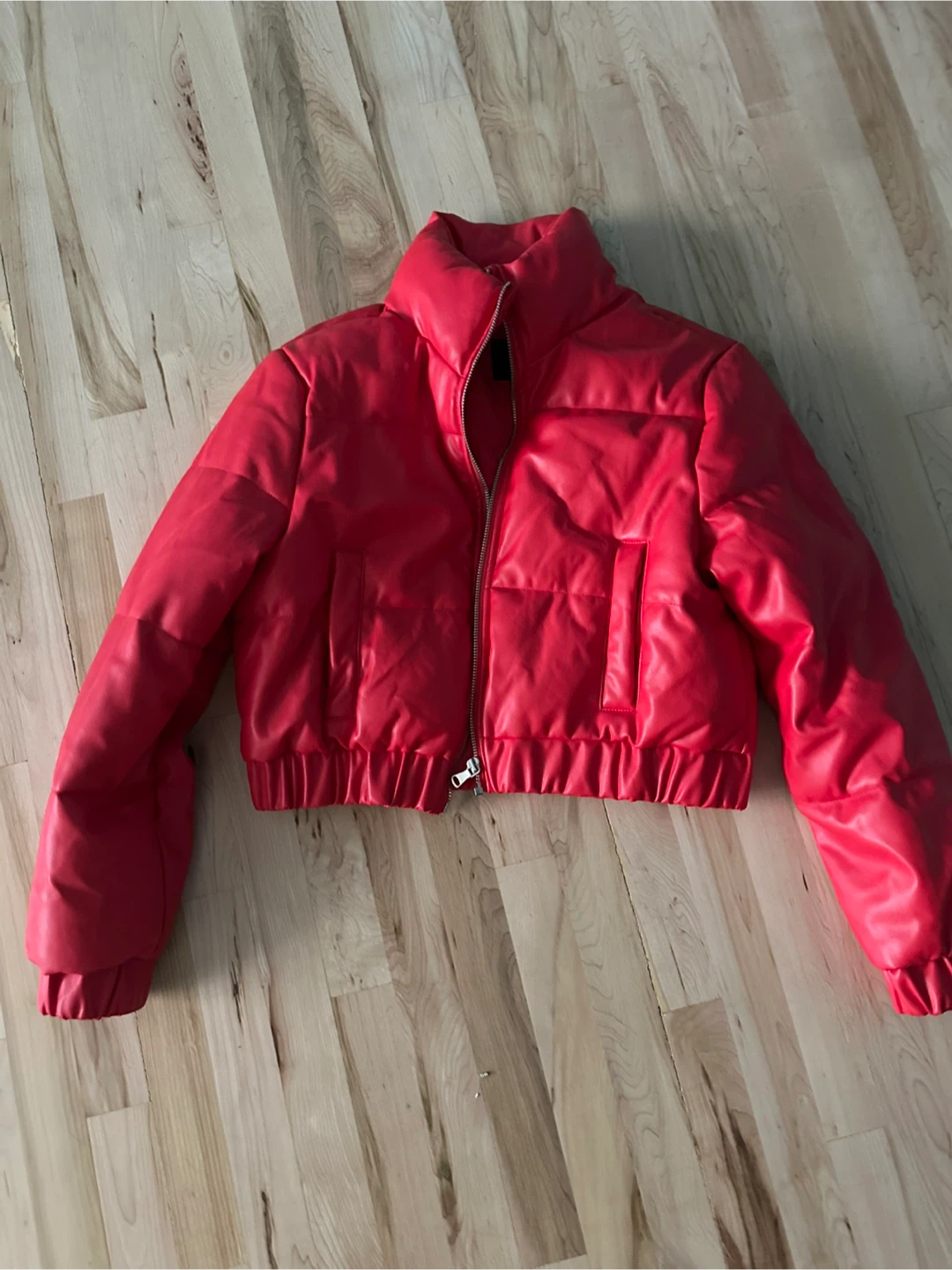 Red Puffer Jacket