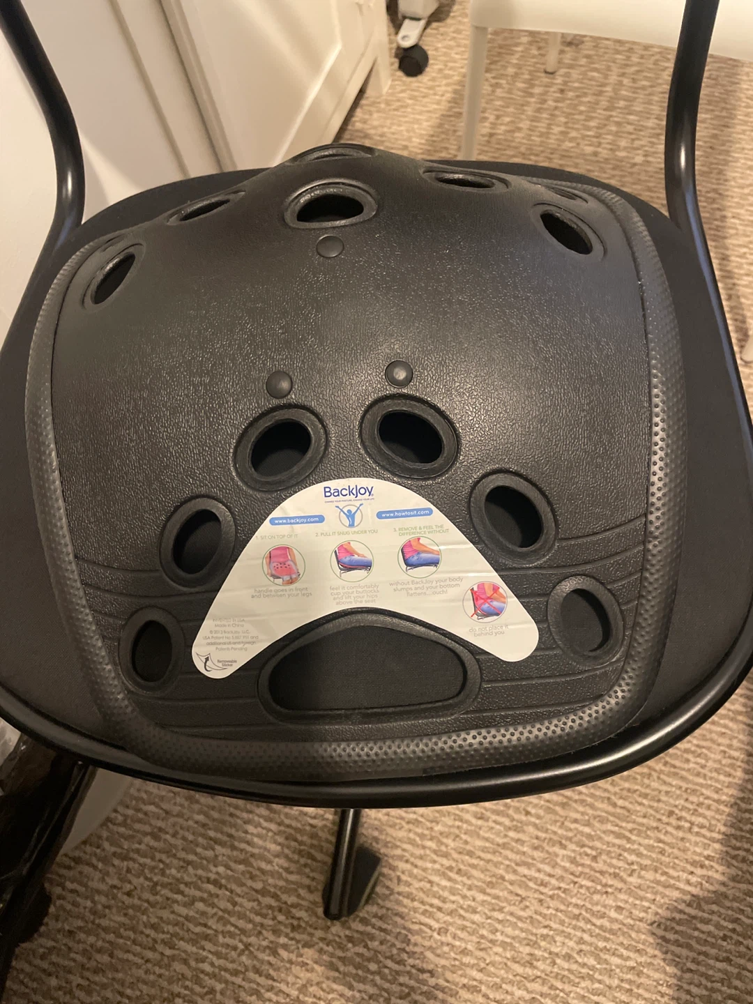 BackJoy SitSmart Posture Seat - Black - photo 3