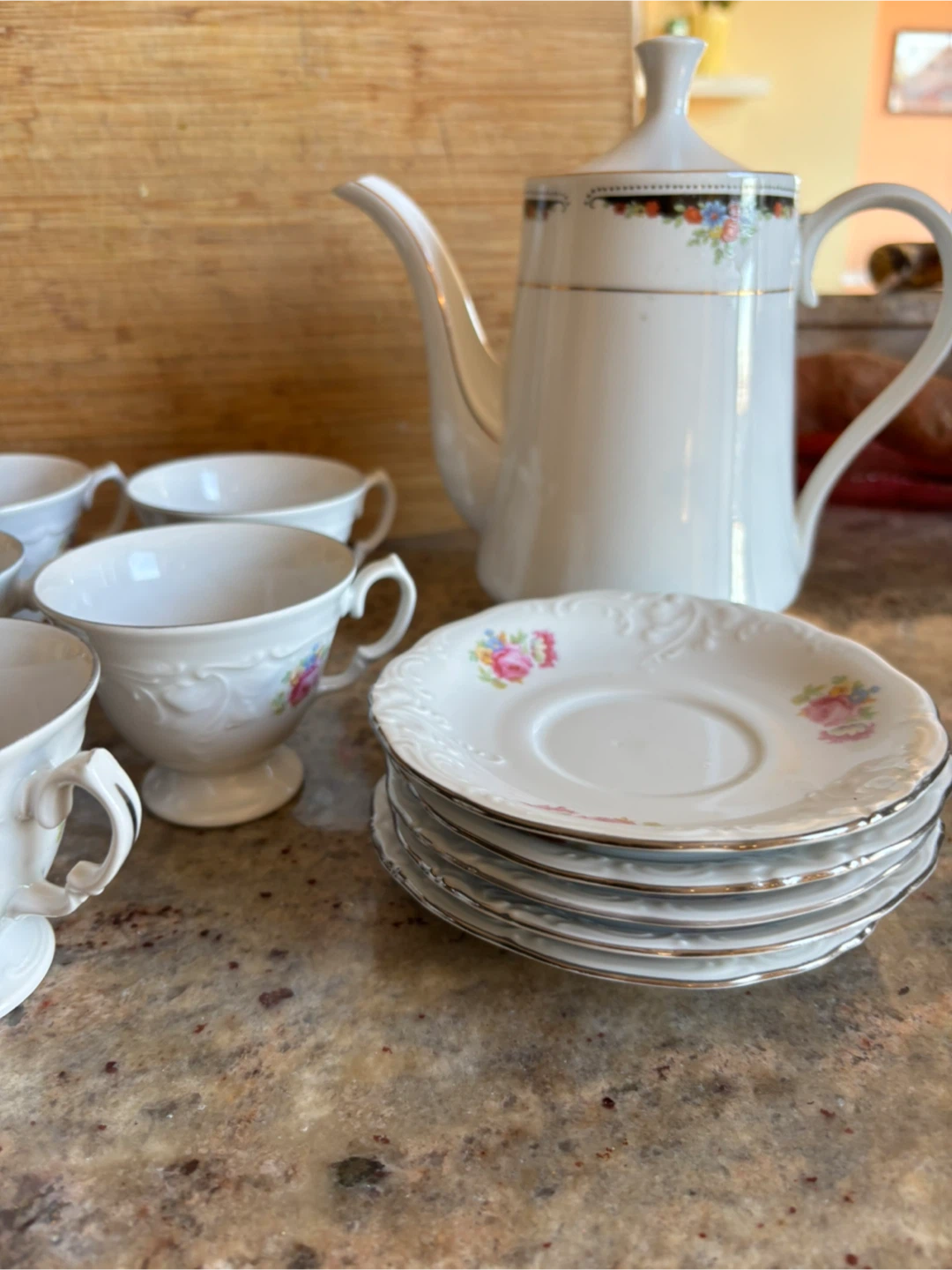 Wałbrzych Poland Tea Set - photo 2