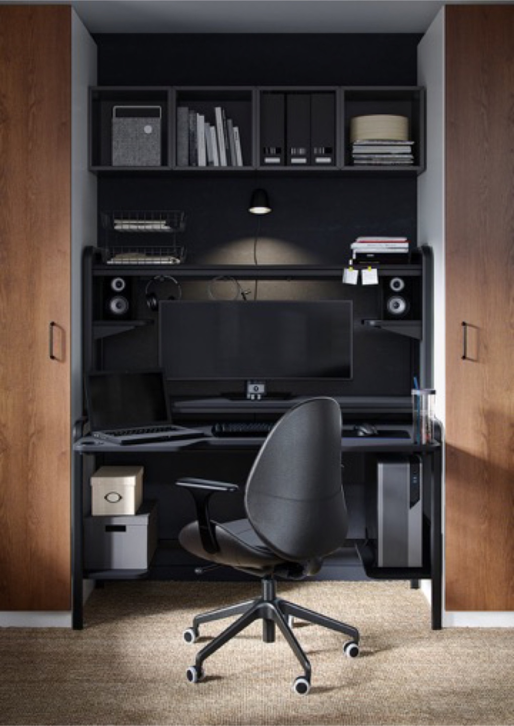 IKEA FREDDE Gaming Desk - Black - photo 2