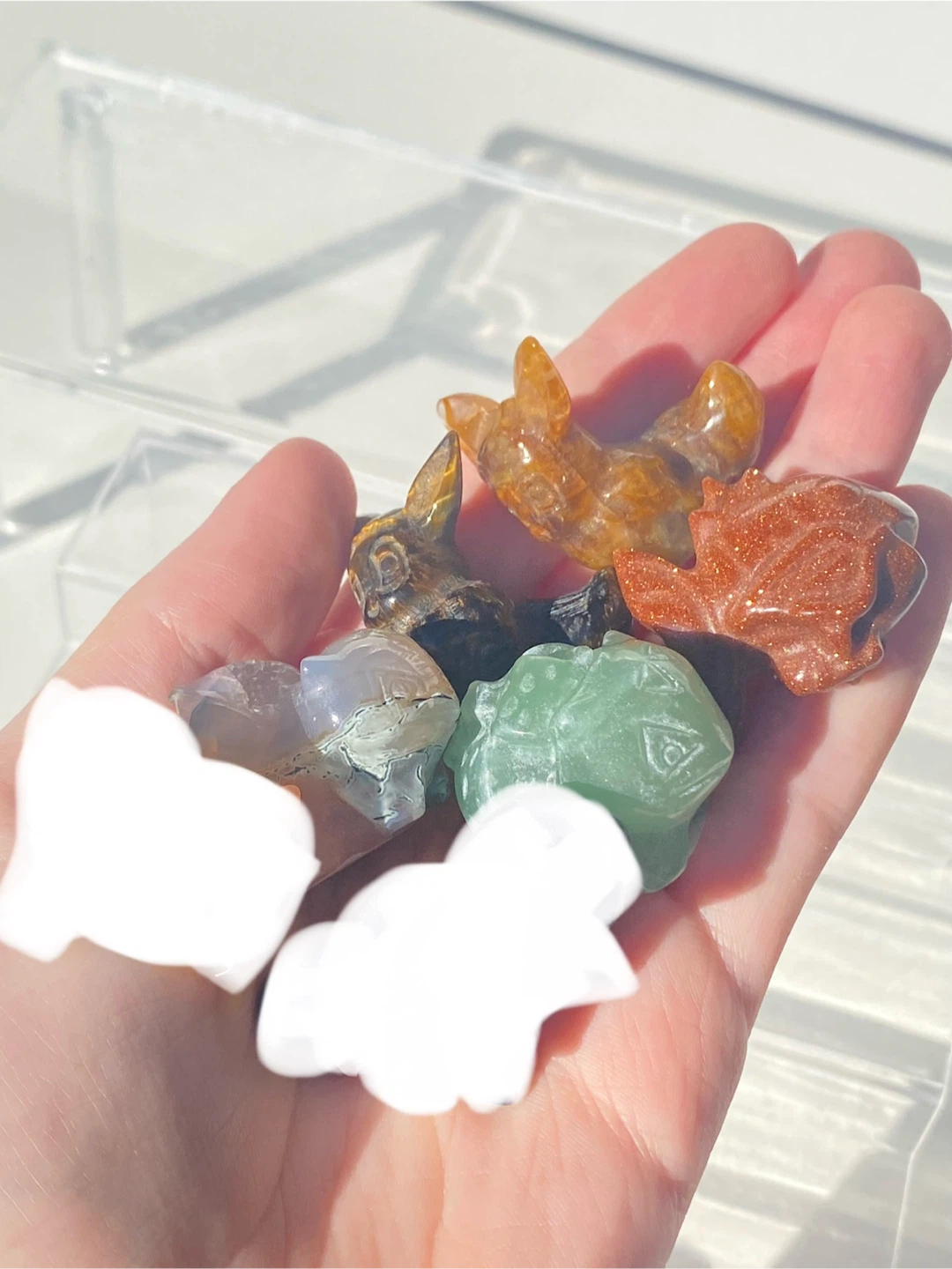 Crystal Pokemon Carvings - photo 5