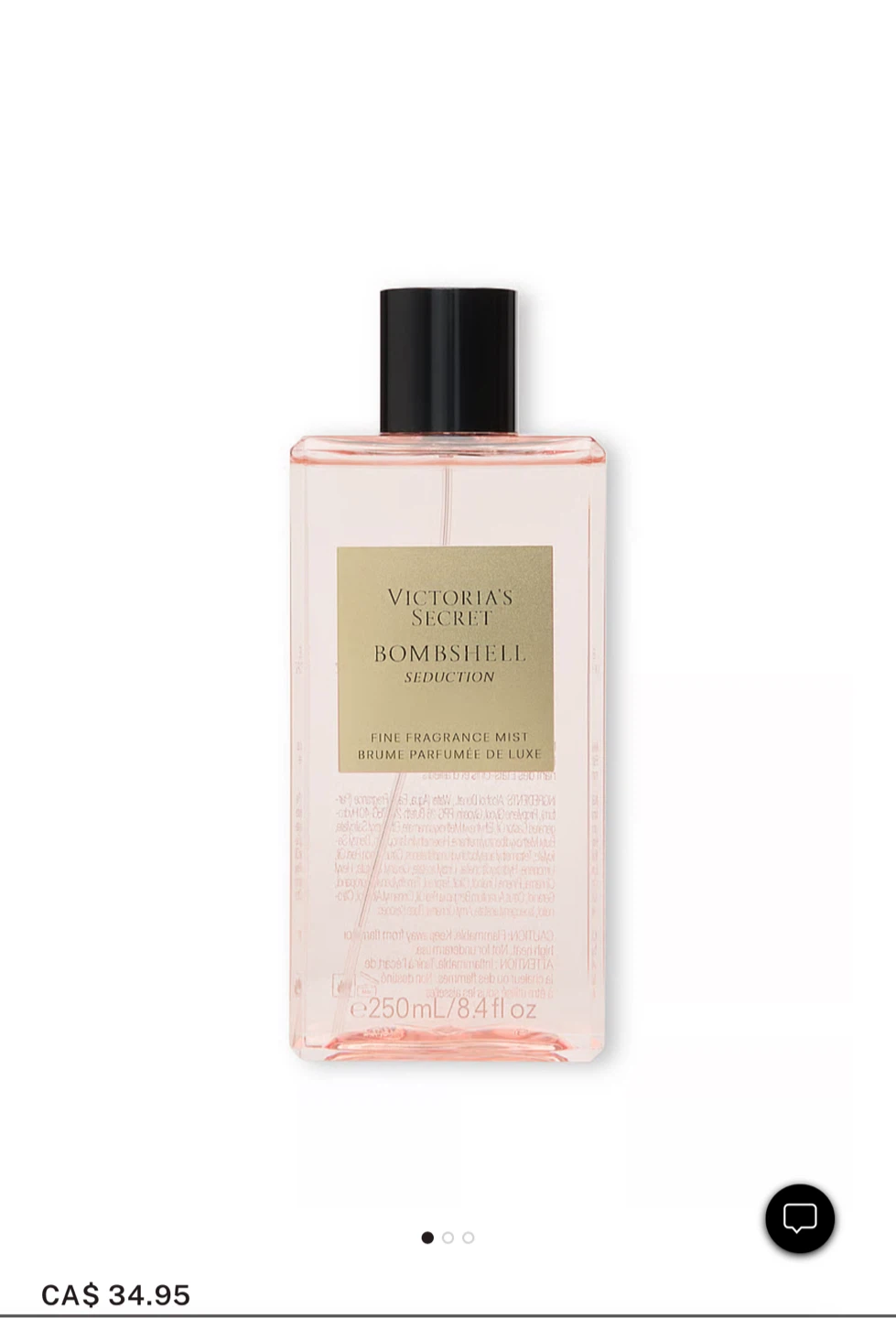 Victoria's Secret Bombshell Seduction Mist