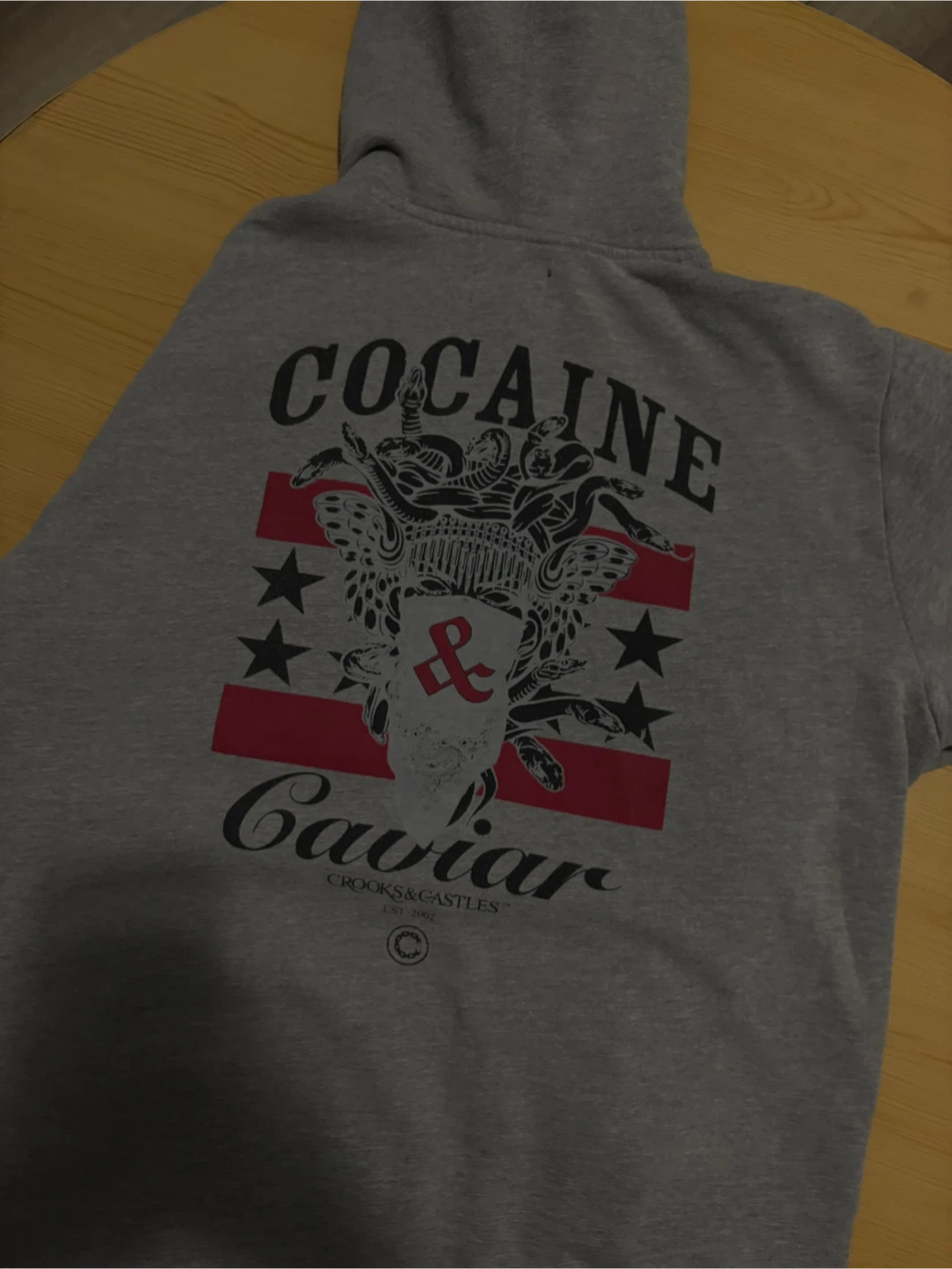Crooks & Castles Grey Zip-Up Hoodie - photo 2