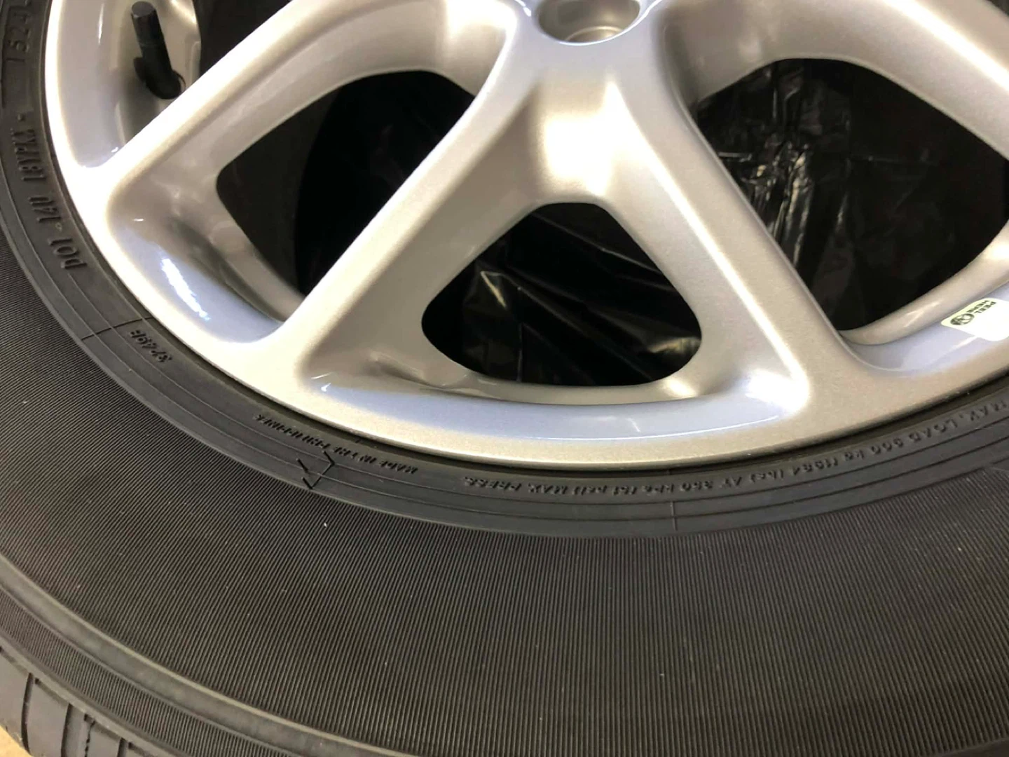 Chrysler Mags & Yokohama Tire. Center caps included. - photo 3