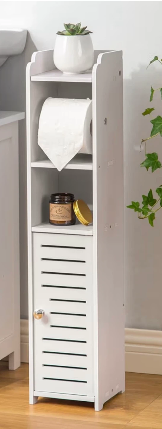 AJOEZOR White Bathroom Shelf - Small Size - photo 5