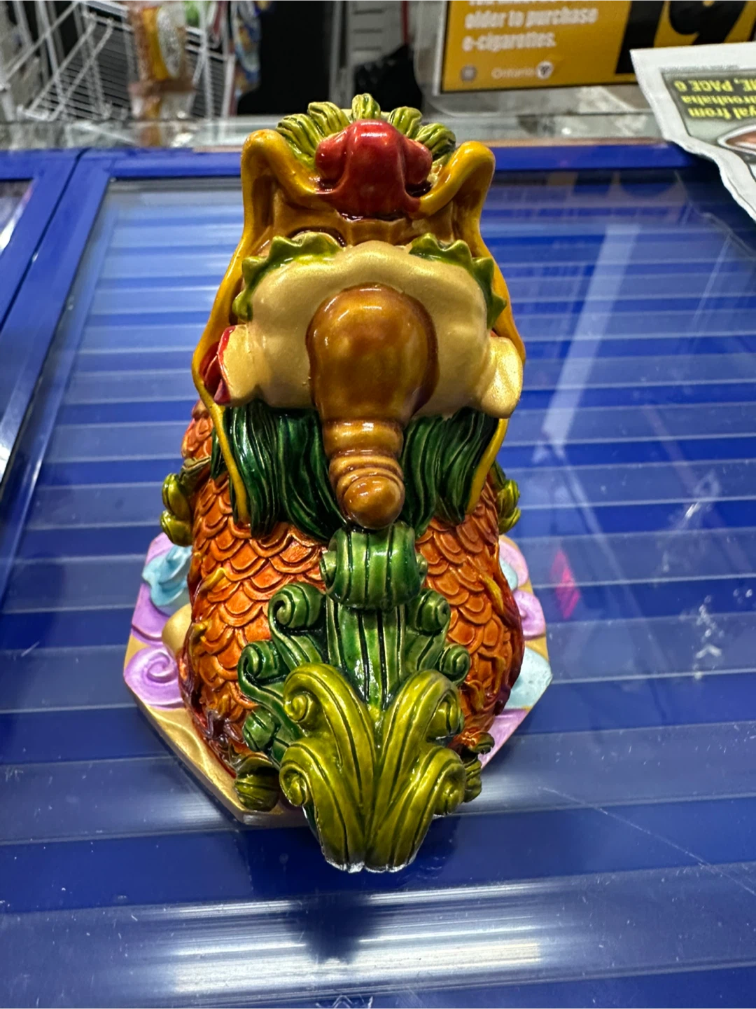 Foo Dog Statue Figurine - photo 3