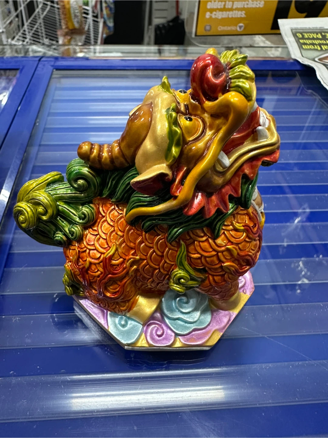 Foo Dog Statue Figurine - photo 2